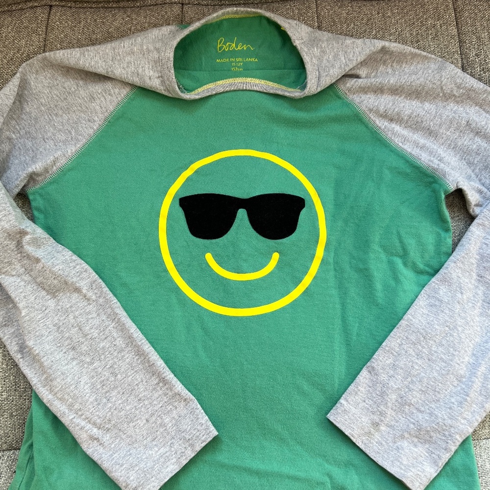 Mini Boden long sleeve t-shirt, Size 11-12Y